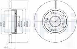 DELPHI Brzdový kotúč DELPHI BG4294 (BG4294)