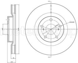 METELLI Brzdový kotúč METELLI 23-0946C (23-0946C)