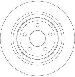 TRW Brzdový kotúč TRW DF6872 (DF6872)