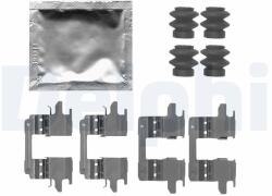 DELPHI Súprava príslušenstva, obloženie kotúčovej brzdy DELPHI LX0723 (LX0723)