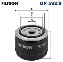 FILTRON Olejový filter FILTRON OP 592/8 (OP 592/8)