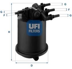 UFI Palivový filter UFI 24.086. 00 (24.086.00)