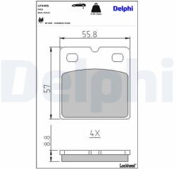DELPHI Klocki Ham. Tyl (lp3405)