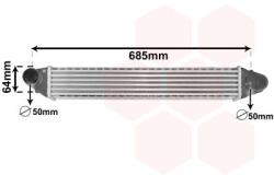 VAN WEZEL Chladič plniaceho vzduchu VAN WEZEL 58004248 (58004248)