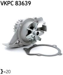 SKF Vodné čerpadlo, chladenie motora SKF VKPC 83639 (VKPC 83639)