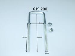 CS Germany Spona listovej pružiny CS Germany 99.619. 200 (99.619.200)