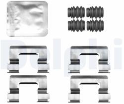 DELPHI Súprava príslušenstva, obloženie kotúčovej brzdy DELPHI LX0811 (LX0811)