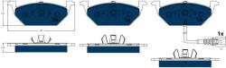 TRW Sada brzdových platničiek kotúčovej brzdy TRW GDB1386BTE (GDB1386BTE)
