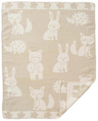 Klippan biopamut babatakaró Smile - beige (262901)