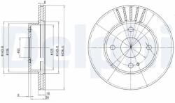 DELPHI Tarcza Ham. Mazda 121 Ii (bg2802)