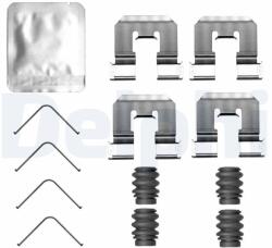 DELPHI Súprava príslušenstva, obloženie kotúčovej brzdy DELPHI LX0816 (LX0816)