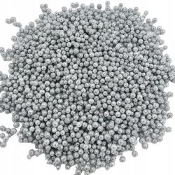 Loveart Hungarocell golyók 2-3mm Loveart csillámos ezüst (LVKS-03)