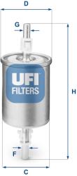 UFI Palivový filter UFI 31.515. 00 (31.515.00)