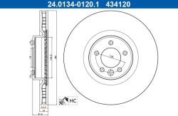 ATE Brzdový kotúč ATE 24.0134-0120.1 (24.0134-0120.1)