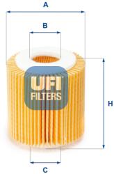 UFI Olejový filter UFI 25.056. 00 (25.056.00)