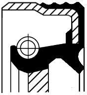 CORTECO Tesniaci krúżok kľukového hriadeľa CORTECO 12014607B (12014607B)