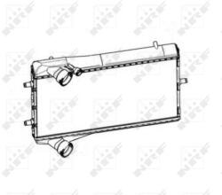 NRF Chladič motora NRF 50548 (50548)