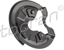 TOPRAN Ochranný plech proti rozstreku, Brzdový kotúč TOPRAN 116 819 (116 819)