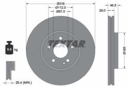TEXTAR Brzdový kotúč TEXTAR 92073100 (92073100)