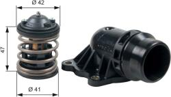 GATES Termostat chladenia GATES TH47487K2 (TH47487K2)