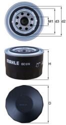 MAHLE Olejový filter MAHLE OC 570 (OC 570)