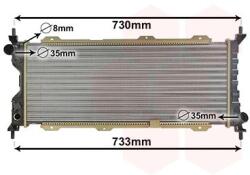 VAN WEZEL Chladič motora VAN WEZEL 37002185 (37002185)