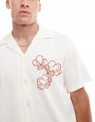 JACK & JONES krémszínű print ing B15 qix, XL