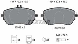 TEXTAR Sada brzdových platničiek kotúčovej brzdy TEXTAR 2298801 (2298801)