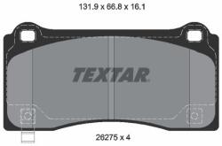 TEXTAR Sada brzdových platničiek kotúčovej brzdy TEXTAR 2627501 (2627501)