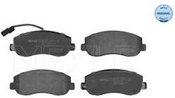 MEYLE Sada brzdových platničiek kotúčovej brzdy MEYLE 025 251 4718/W (025 251 4718/W)