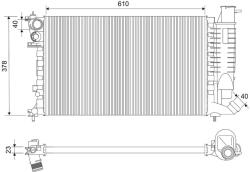 VALEO Chladič motora VALEO 730630 (730630)