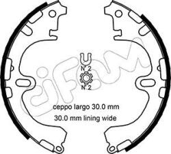 CIFAM Sada brzdových čeľustí CIFAM 153-433 (153-433)
