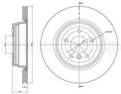 METELLI Brzdový kotúč METELLI 23-0873C (23-0873C)