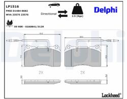 DELPHI Klocki Ham. Peugeot 607/807 (lp1516)