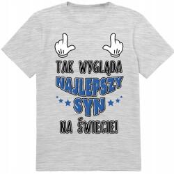 PolskaKoszulka Gyerek Póló Póló Gyerekeknek Gyereknapra Legjobb Fiú 104 (KOSZKME-KDDS01-MIN)