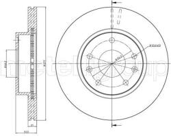 METELLI Brzdový kotúč METELLI 23-0574C (23-0574C)