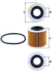 MAHLE Filtr Oleju Toyota (ox 416d1)