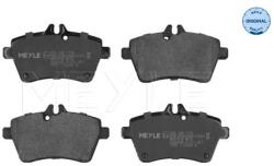 MEYLE Sada brzdových platničiek kotúčovej brzdy MEYLE 025 240 7719 (025 240 7719)