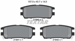 TEXTAR Sada brzdových platničiek kotúčovej brzdy TEXTAR 2184002 (2184002)