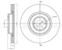METELLI Brzdový kotúč METELLI 23-0854C (23-0854C)