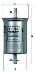 KNECHT Palivový filter KNECHT KL 146 (KL 146)