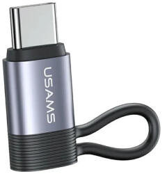 USAMS Adapter AU17 Lightning - USB-C30W alumínium SJ677LN01 (US-SJ677) (SJ677LN01)