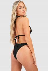 Boohoo Fekete Kétrészes Fürdőruha B18 kfr M