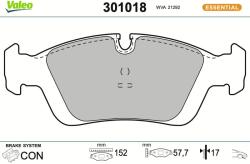 VALEO Sada brzdových platničiek kotúčovej brzdy VALEO 301018 (301018)