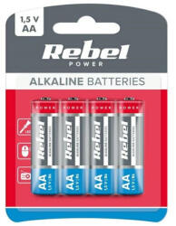 Rebel LR6 4 db alkáli elem BAT0061B (BAT0061B)