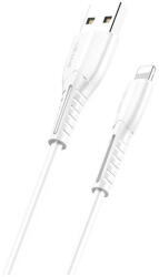 USAMS U35 Lightning kábel 2A Gyors Töltés 1m SJ364USB02 (US-SJ364) fehér (SJ364USB02)