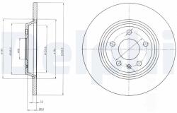 DELPHI Tarcza Ham. Audi Q5 Tyl (bg4081c)