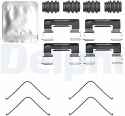 DELPHI Súprava príslušenstva, obloženie kotúčovej brzdy DELPHI LX0821 (LX0821)