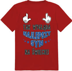 PolskaKoszulka Gyerek Póló Póló Gyerekeknek Gyereknapra Legjobb Fiú 104 (KOSZKCE-KDDS01-MIN)