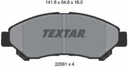 TEXTAR Sada brzdových platničiek kotúčovej brzdy TEXTAR 2256101 (2256101)
